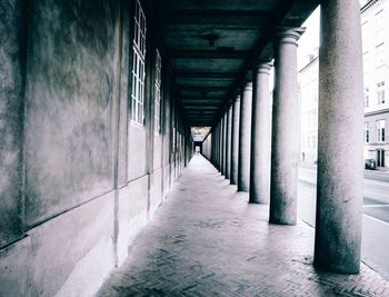 Corridor of building