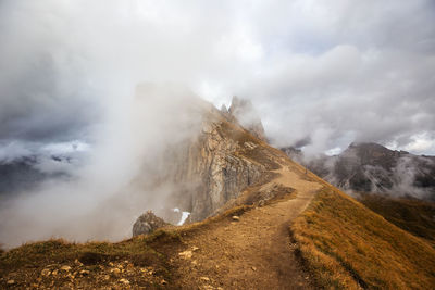 Panoramic view of landscape against sky