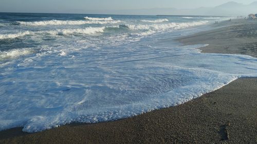 Scenic view of beach