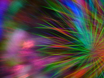 Full frame shot of multi colored light painting