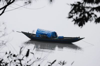 Boats in river