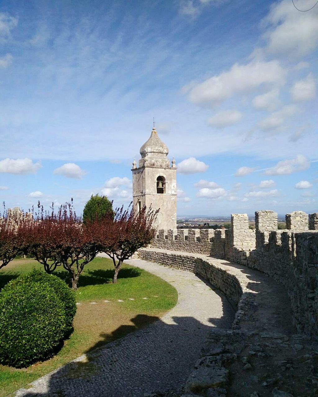 VIEW OF BELL TOWER OF CHURCH