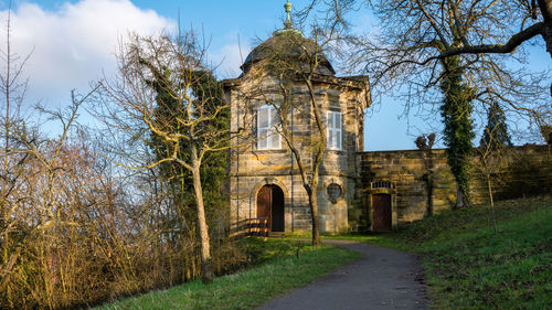 View of old building