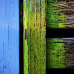 Close-up of wooden plank