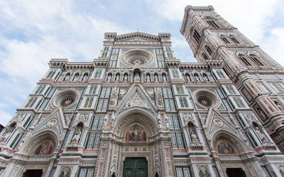 Low angle view of church