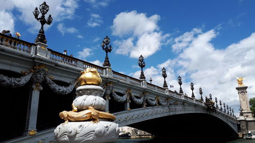 Low angle view of bridge