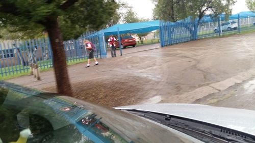 Road in city