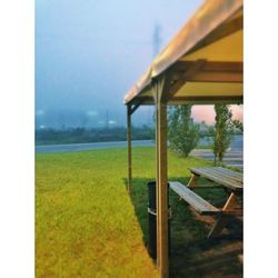 View of landscape against sky