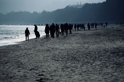 People at beach