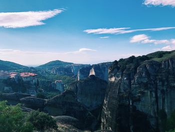 Panoramic view of landscape against sky