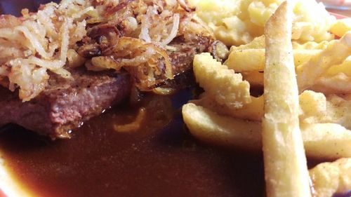 Close-up of food