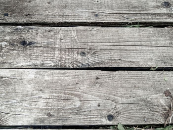 Full frame shot of weathered wooden plank