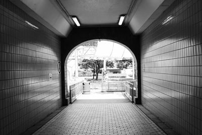 Corridor of building