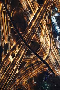 Full frame shot of illuminated lights