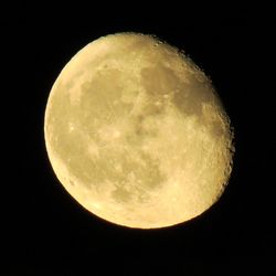 View of moon against sky