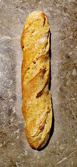 High angle view of bread