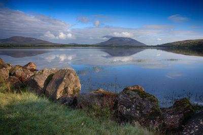 Scenic view of lake