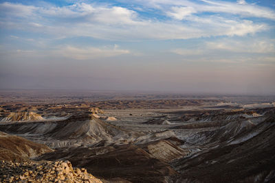 Aerial view of landscape against sky