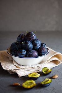 Close-up of fruits in bowl