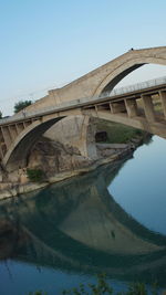 Bridge over river