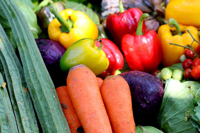 Close-up of vegetables for sale