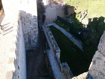 Panoramic view of built structure