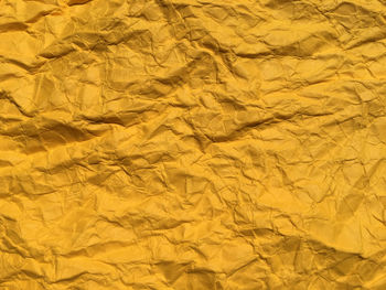 Full frame shot of yellow paper