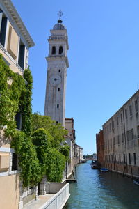 View of buildings at waterfront
