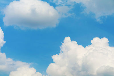 Low angle view of clouds in sky