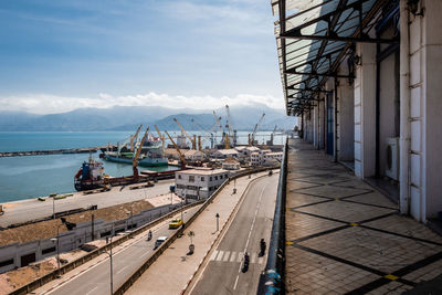 Béjaïa port view 