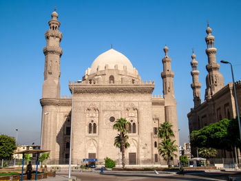 View of cathedral against clear sky