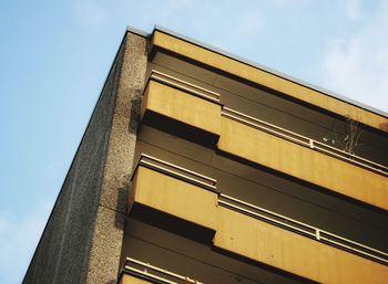 Low angle view of building against sky