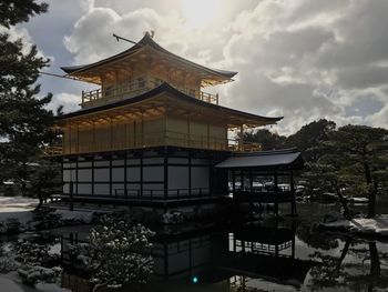 Traditional building against sky