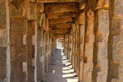 Corridor of building