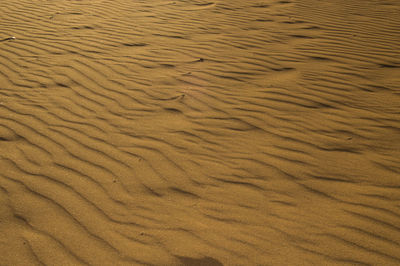 Full frame shot of sand