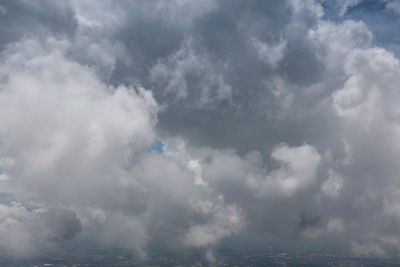 Scenic view of cloudy sky