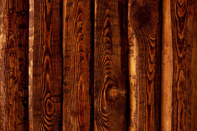 Full frame shot of bamboo on wooden floor