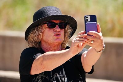 Young man using mobile phone