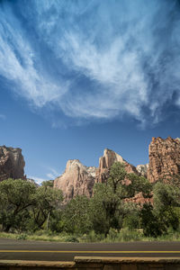 Scenic view of landscape against clear sky