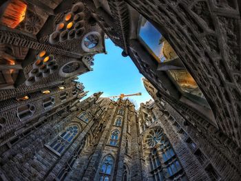 Low angle view of cathedral against sky