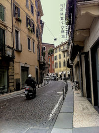 City street with buildings in background