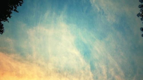 Low angle view of sky