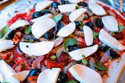 Close-up of salad in plate