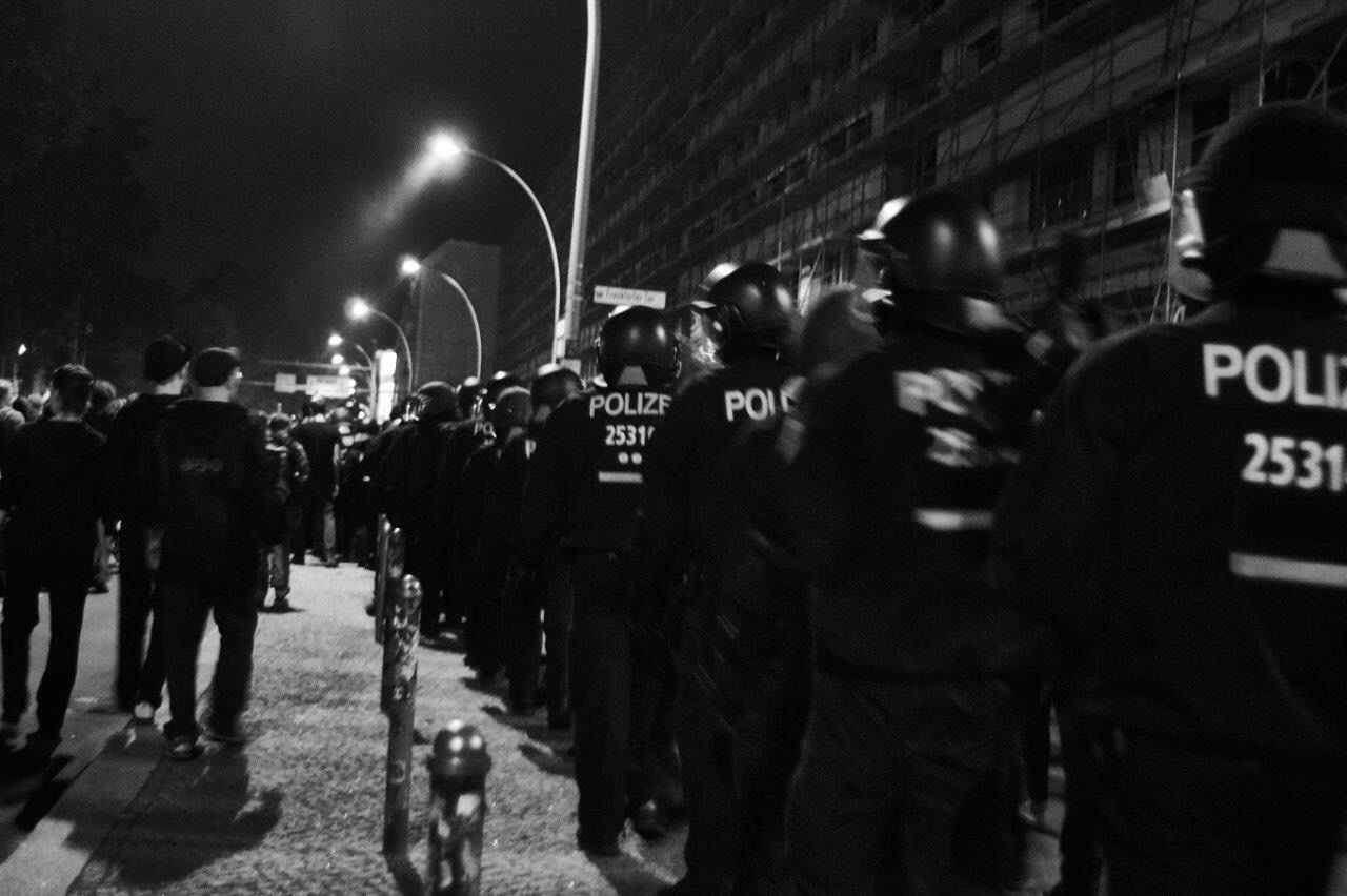 CROWD ON A STREET