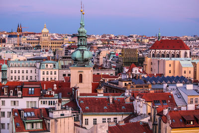 View of buildings in city