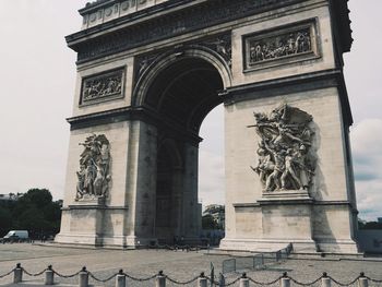Statue of historic building