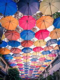 Colorful umbrellas