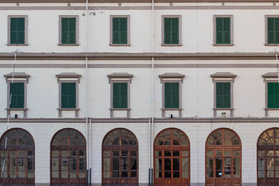 Low angle view of building in city