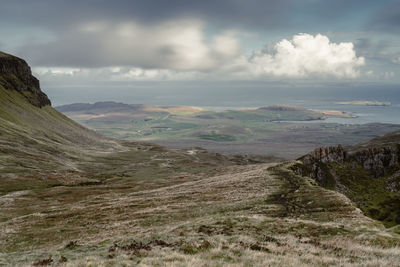 Beautiful landscape from the quiraing