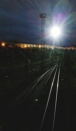 Railroad station platform